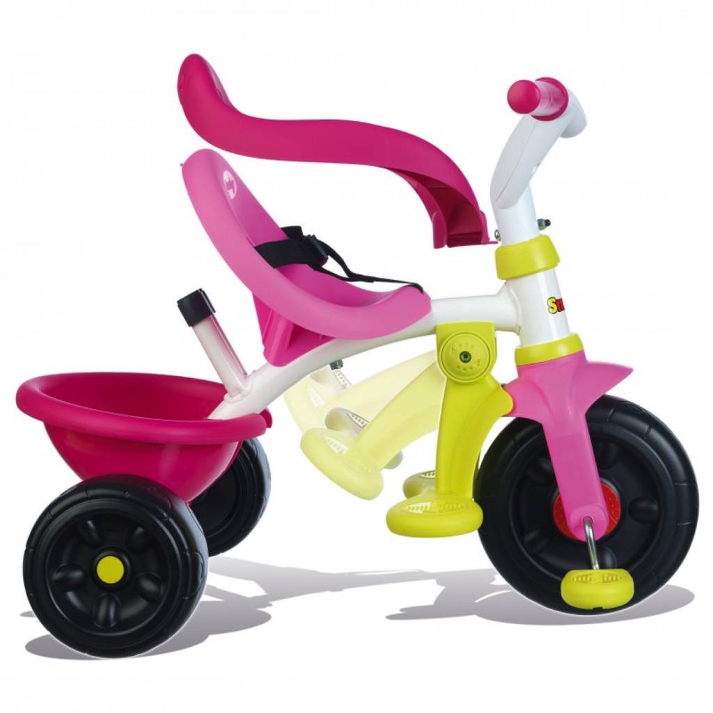 trójkołowy rowerek be fun różowy smoby wondertoy